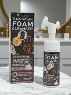 Aurelia Black Bandage Pianka do Mycia Twarzy 150 ml - Nawilzajaca