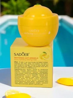 Aurelia Lemon Hydratica Maska Przeciwzmarszczkowa z Ekstraktem Cytrynowym 120ml