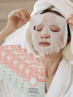 Aurelia Silk Hydrating Face Sheet Mask Kakaziyan 25 ml - Luksusowa Maska