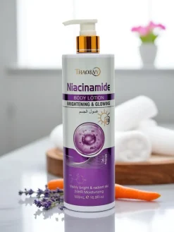 Balsam do ciała nawilżający i rozświetlający z niacynamidami GlowNiacin