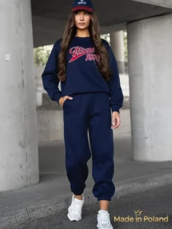 Bawełniany Damski komplet dresowy Win 1975