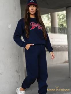 Bawełniany Damski komplet dresowy Win 1975