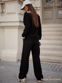 Bawełniany Damski komplet sweterkowy Fissa