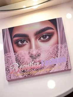 Beauties Fashion Paletka 45 cieni do powiek z brokatem i matem Champange Ruby Glamour