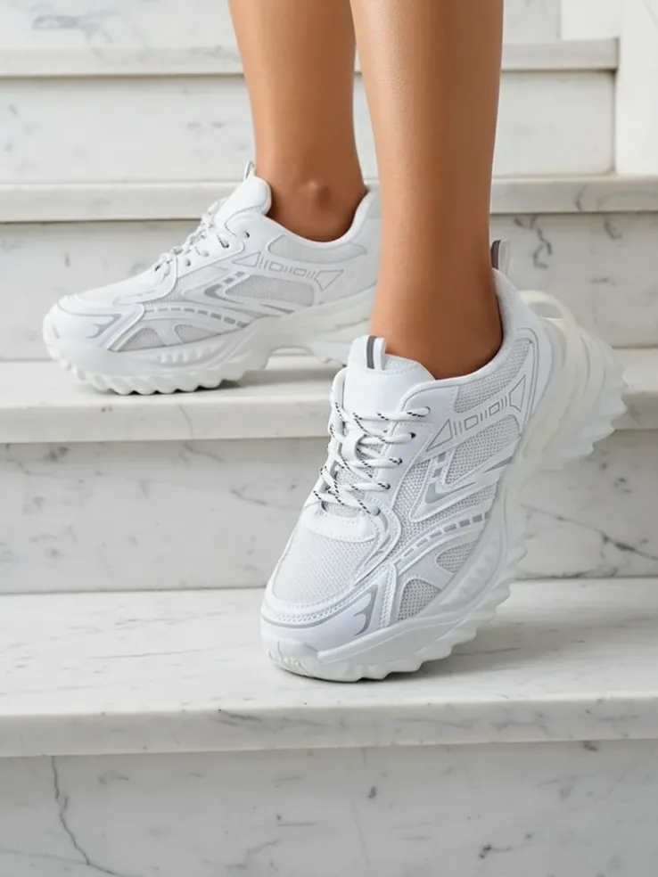 Białe Sneakersy Elysia Comfort