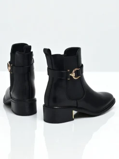 Botki damskie eko skórzane Calivra