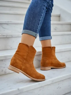 Botki Eliana z Zamszu Ekologicznego na Koturnie