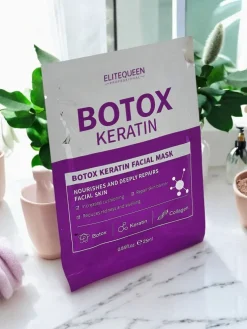 Botox&Keratin Maseczka w płachcie- nawilża i redukuje zmarszczki