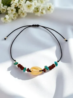 Bransoletka damska z muszelką Oceania Time