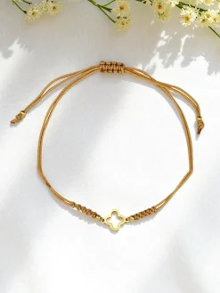 Bransoletka damska z ozdobą Golden Tide