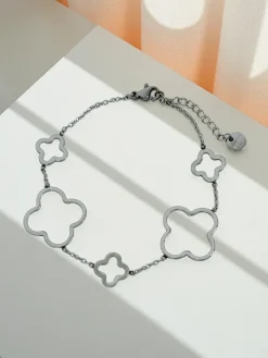 Bransoletka Lira Flower z motywem koniczyny