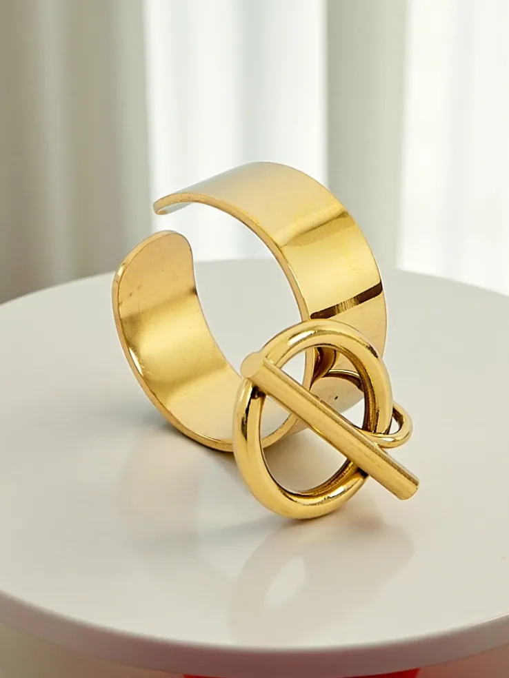 Bransoletka obręcz Dolce Vita z ozdobnymi charmsami