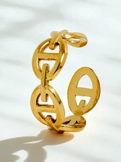 Bransoletka obręcz Dolce Vita z ozdobnymi charmsami