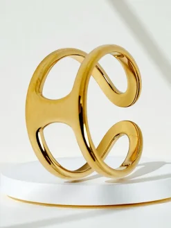 Bransoletka obręcz Dolce Vita z ozdobnymi charmsami