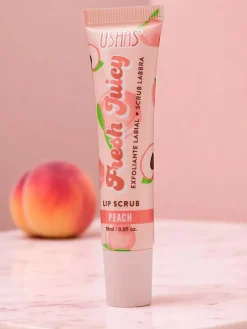 Brzoskwiniowy peeling do ust