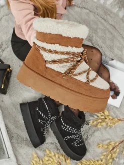 Buty a'la śniegowce damskie Danira