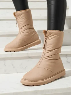 Buty damskie Elysium w jasnym brązie na zimę