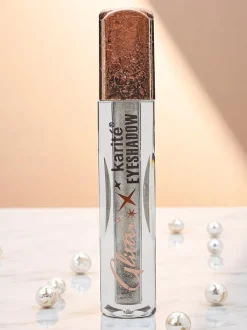 Błyszczący cień do powiek w płynie w kolorze Silver