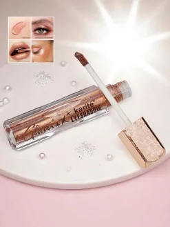 Błyszczący cień do powiek w płynie w kolorze Soil