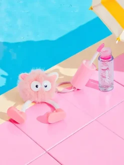 Błyszczyk do ust dla dzieci z puszystym potworkiem Light Pink