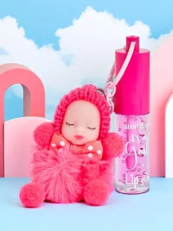 Błyszczyk do ust dla dzieci z laleczką Fuchsia