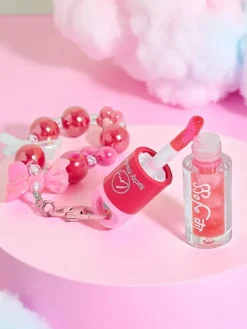 Błyszczyk do ust dla dzieci z bransoletką Strawberry