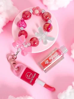 Błyszczyk do ust dla dzieci z bransoletką Strawberry