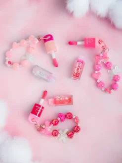 Błyszczyk do ust dla dzieci z bransoletką Strawberry