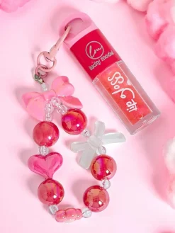 Błyszczyk do ust dla dzieci z bransoletką Strawberry