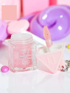 Błyszczyk do ust z brokatem kolor Light Pink