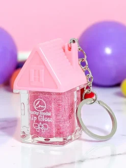 Błyszczyk do ust z brokatem kolor Rose Pink