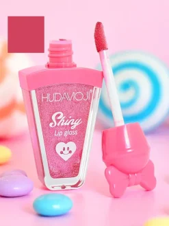 Błyszczyk do ust z brokatem kolor Fuchsia