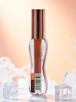 Błyszczyk do ust z brokatem w kolorze Fluffy RoseWood