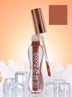 Błyszczyk do ust z brokatem w kolorze Fluffy RoseWood