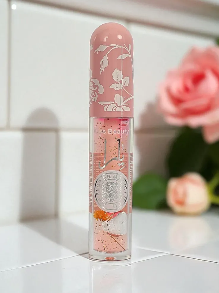 Błyszczyk do ust z brokatem zmianiający kolor Light Pink