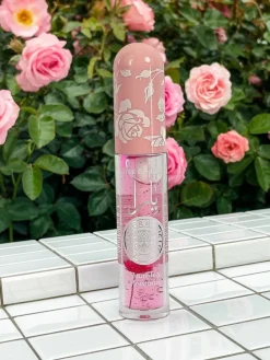 Błyszczyk do ust z brokatem zmianiający kolor Rose Wood