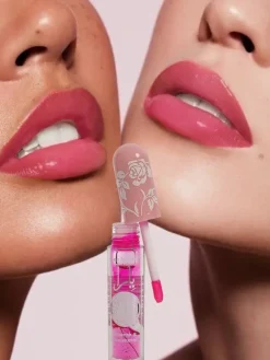 Błyszczyk do ust z brokatem zmianiający kolor Fuchsia