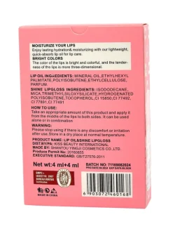 Błyszczyk z brokatem i błyszczyk bezbarwny 2w1 Ruby Woo