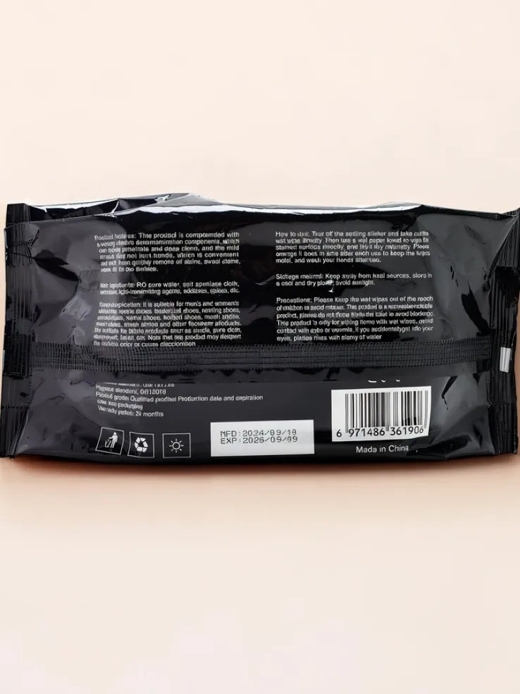 Chusteczki nawilżające do butów 80 szt.