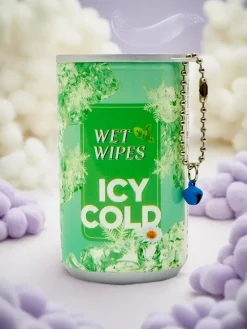 Chusteczki nawilżające w ozdobnym opakowaniu ICY COLD 30szt