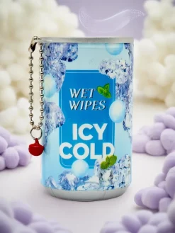 Chusteczki nawilżające w ozdobnym opakowaniu ICY COLD 30szt