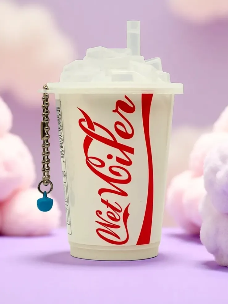 Chusteczki nawilżające w ozdobnym opakowaniu kubeczka z lodem 30szt