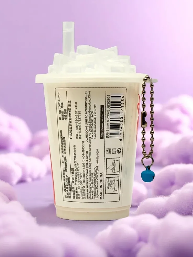 Chusteczki nawilżające w ozdobnym opakowaniu kubeczka z lodem 30szt