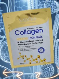 Collagenowa Maska Twarzowa Sadoer Alethea 25ml Anti-Aging Protein