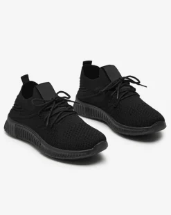 Czarne damskie buty sportowe Merisal - Obuwie