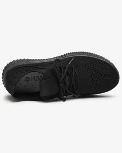 Czarne damskie buty sportowe Merisal - Obuwie