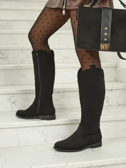 Damskie kozaki eko zamszowe Zamerre