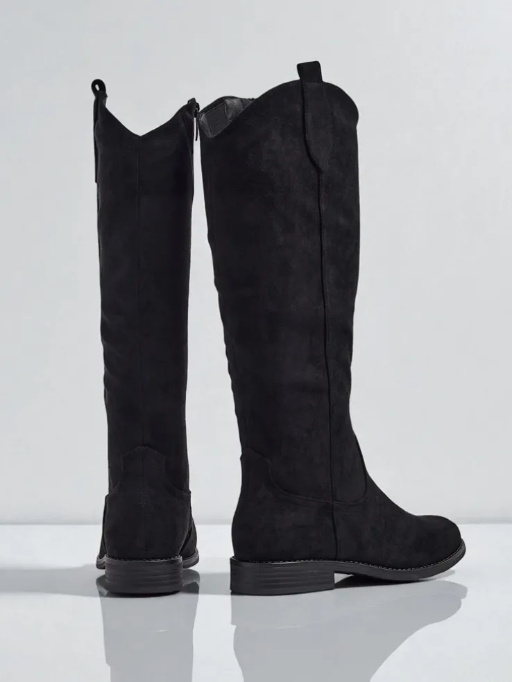 Damskie kozaki eko zamszowe Zamerre