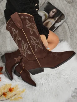 Damskie kozaki typu kowbojki Zephira