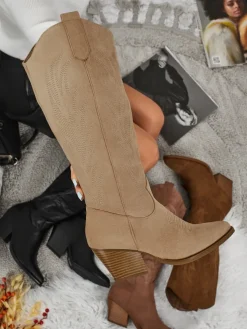 Damskie kozaki typu kowbojki Marivelle